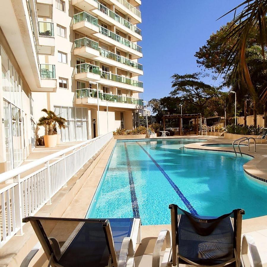 Apartamento Flat Perfeito Muito Próximo Do Parque Olímpico, Riocentro, Jeunesse Arena, área De Lazer E Lavanderia *